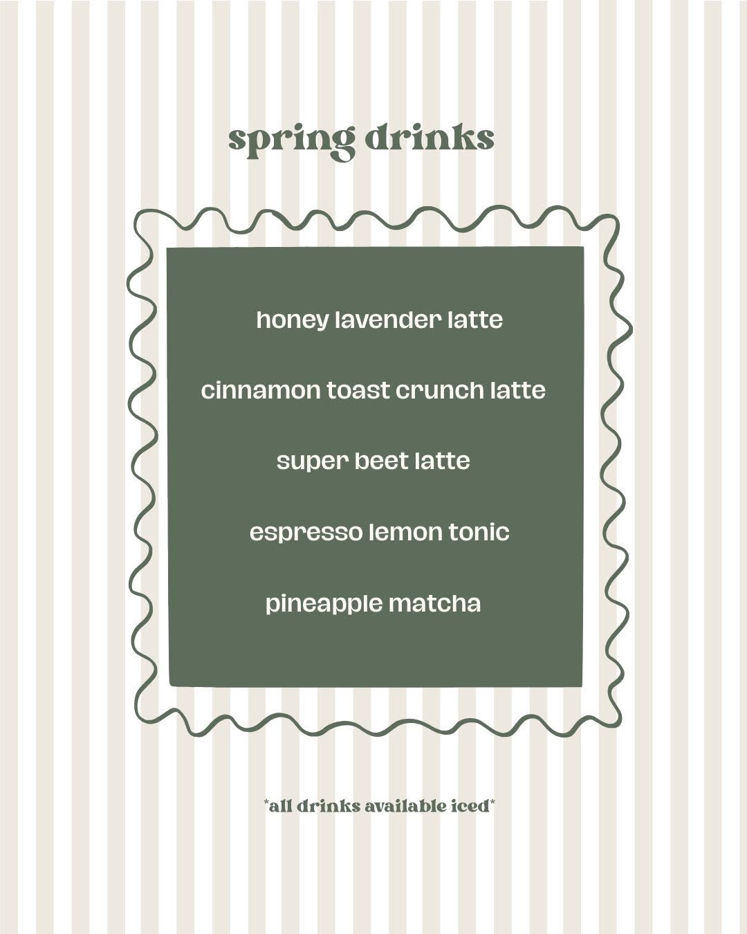 Healthy Light Lunch options served at Studio Yarmouth