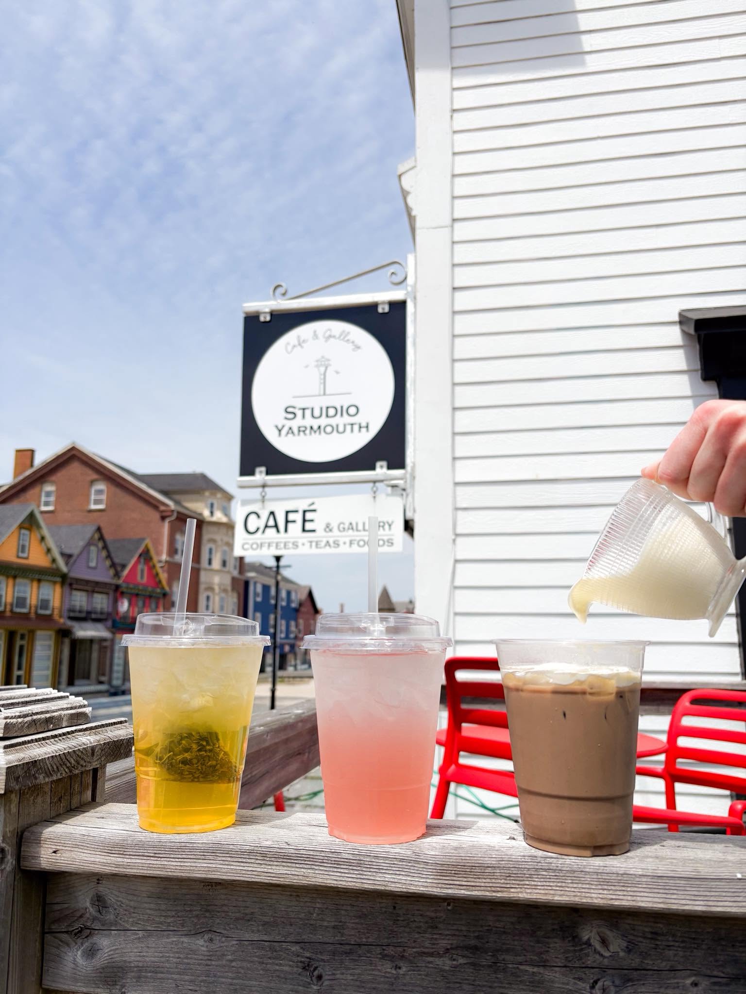 Freshly baked pastries and treats at Studio Yarmouth Bakery